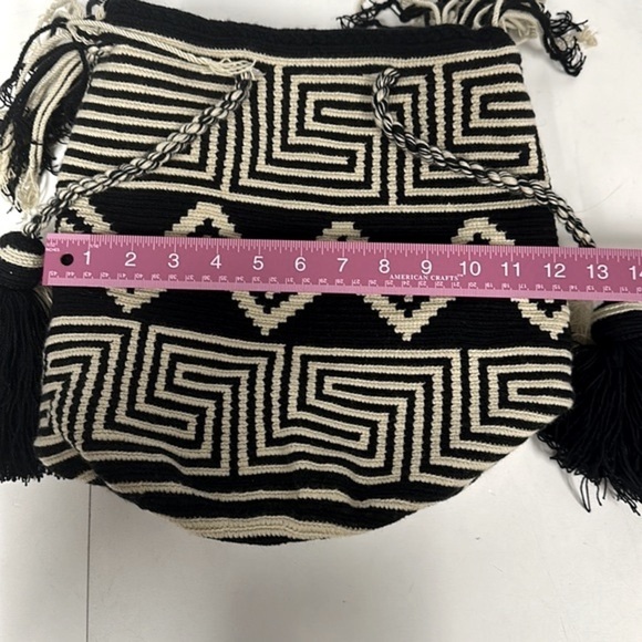 THE BIKINI ROOM Black and White Bohemia Bag - Picture 12 of 13